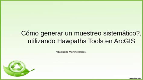 Pdf Cómo Generar Un Muestreo Sistemático Utilizando Hawpaths Pdfslidenet