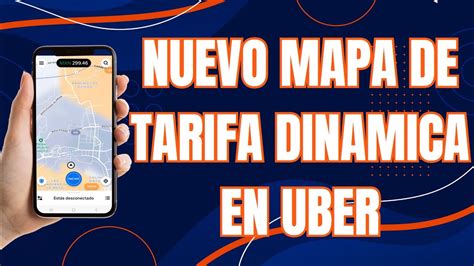 Nuevo Mapa De Tarifa Dinamica En Uber Driver Youtube