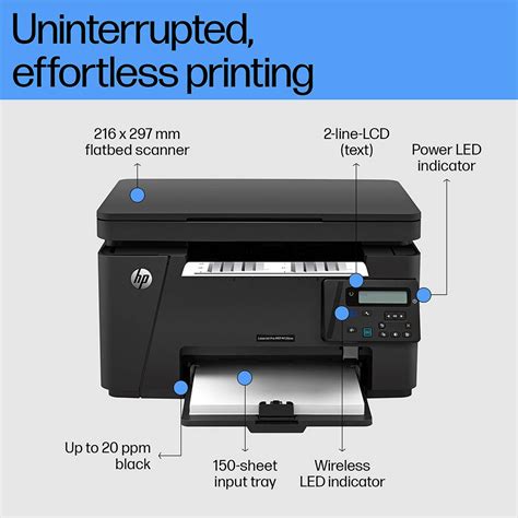 Buy HP LaserJet Pro MFP M126NW Multi Function Wi Fi Monochrome Laser