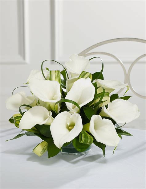 Table Arrangement M S Calla Lily Centerpieces Calla Lily Wedding