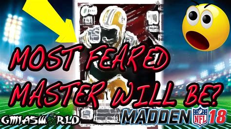 Madden Most Feared Master Leak Live Talking Mut Most Feared