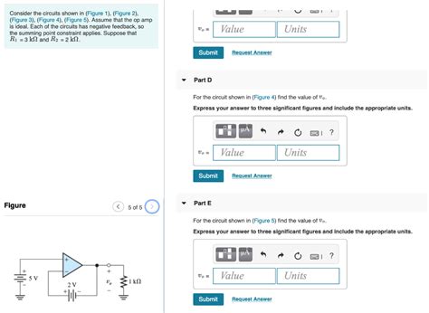Solved Consider the circuits shown in (Figure 1). (Figure | Chegg.com 