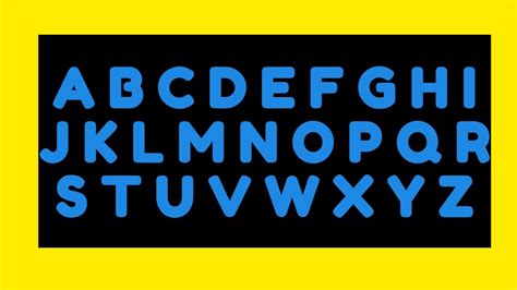 English Alphabet Uppercase Letters English Alphabet Capital Letters