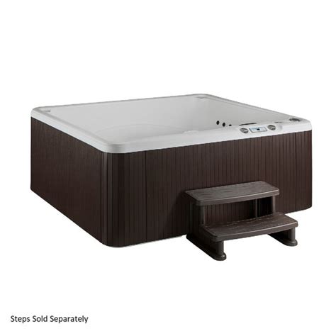 Lifesmart Spas Lifesmart Volt Person Jet Rectangle Plug And Play Hot Tub With