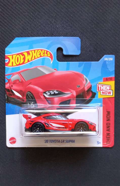 Hot Wheels Then And Now Toyota Gr Supra The Vintage Toy Shop