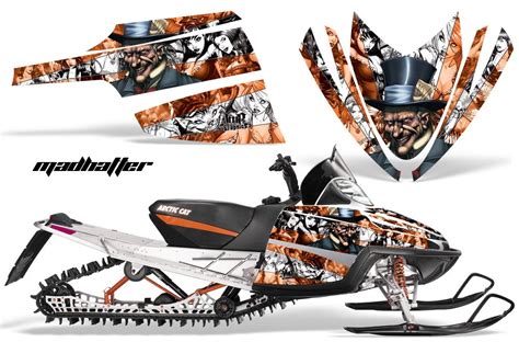 Наклейки на снегоход arctic cat (49 фото)