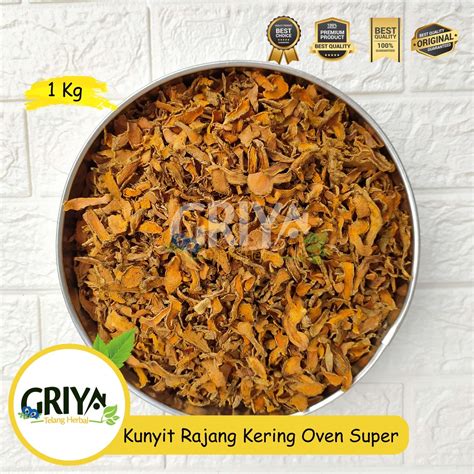 Jual Kunyit Rajang Kering Oven Kualitas Super 1 Kg Shopee Indonesia