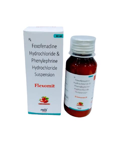 Syrup Fexofenadine Hydrochloride 30 Mg Phenylephrine Hydrochloride 2