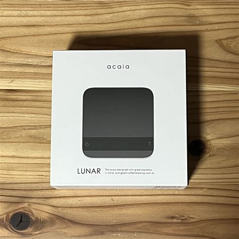 Yahooオークション Acaia Lunar コーヒースケール ブラック