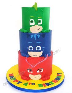 Las Mejores Ideas De Torta De Pj Masks Heroes En Pijamas Heroes