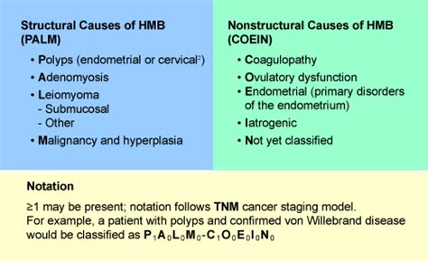 Menorrhagia Heavy Menstrual Bleeding Hmb Mnemonic For Causes