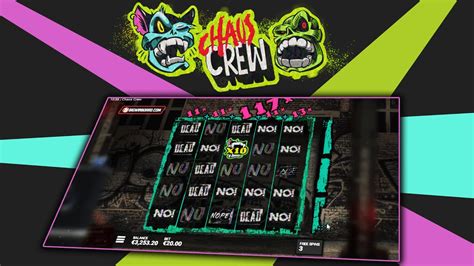 Chaos Crew Hacksaw Gaming Online Slot Youtube