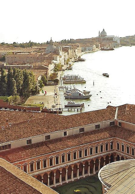 Venice Giudecca Seen From The Campanile Of San Giorgio Maggiore A