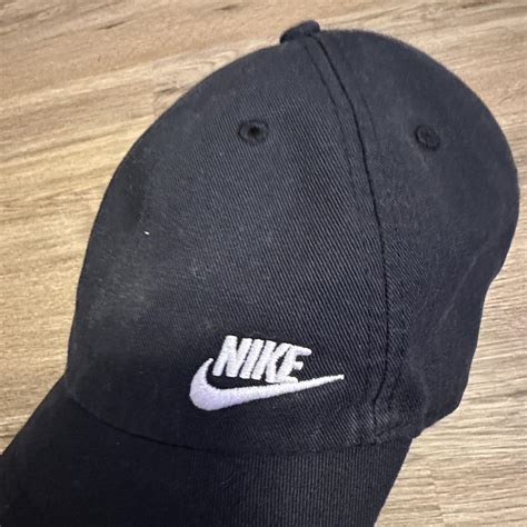 Nike Black Baseball Cap Size - Women’s One... - Depop