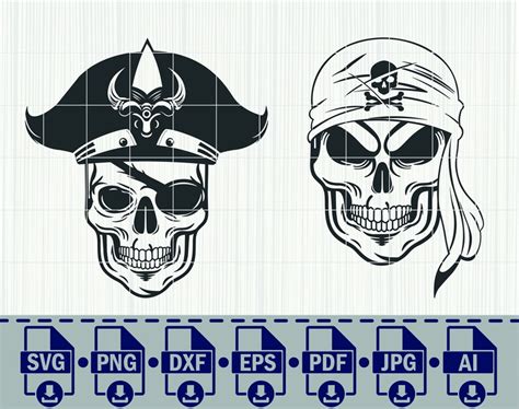 Pirate Svg Pirate Svg Bundle Pirate Cut Files Pirate Silhouette