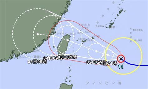 日本氣象廳估海葵直撲 有可能轉強颱！週日暴風圈範圍蓋全台 生活 三立新聞網 Setn