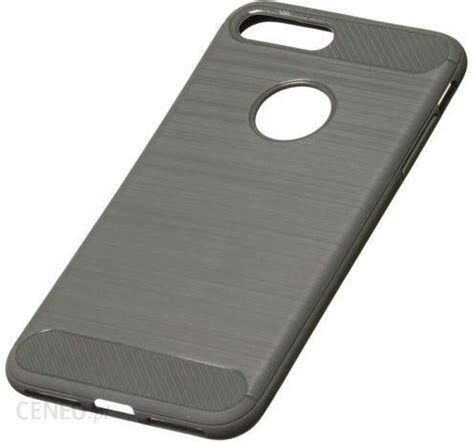 Bumper Carbon Lux Iphone Plus Plus Szary Etui Na