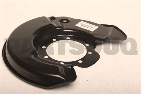 4778260100 Genuine Toyota COVER SUB ASSY DISC BRAKE DUST FRONT LH