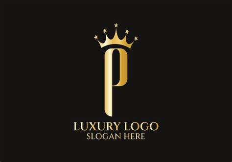 Premium Vector Letter P Crown Logo For Elegant And Luxury Symbol