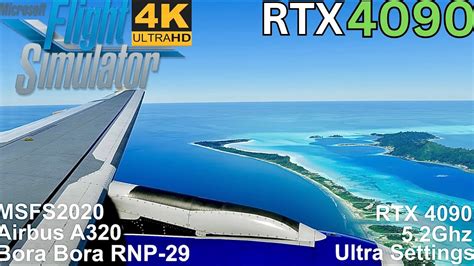 Msfs Rtx The Best Views Of Msfs Borabora Approach Nttb Rnp