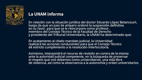 Unam On Twitter Boletínunam La Unam Informa