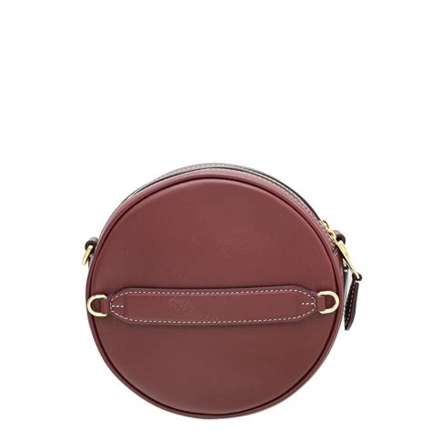 Burberry Garnet Louise Round Bag The Closet