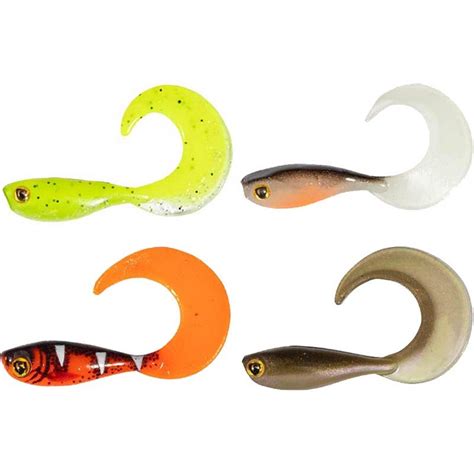 Kit Esche Flessibili Fox Rage Micro Grub Tail Uv Mixed Colour