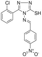 5 2 CHLOROPHENYL 4 4 NITROBENZYLIDENE AMINO 4H 1 2 4 TRIAZOLE 3