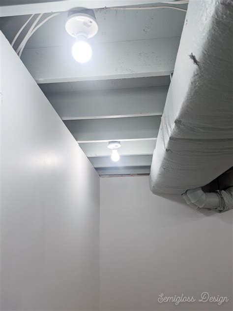 The Ultimate Guide for Unfinished Basement Lighting - Semigloss Design