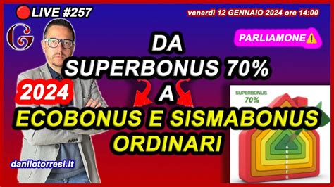 Le Problematiche Della Transizione Da Superbonus Ai Sismabonus Ed