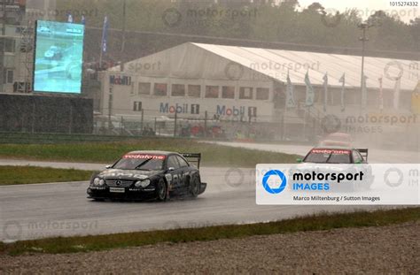 A Short Heavy Rain Shower Hits The Hockenheimring Just After The Start