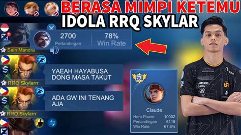 Mimpi Apa Gw Bisa Ketemu Rrq Skylar Buset Ngeri Match Claude Nya Di