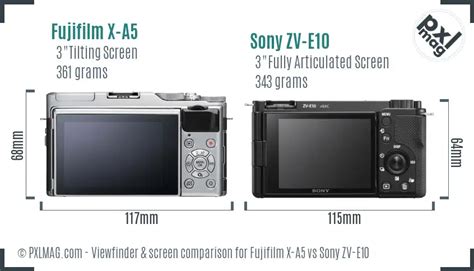 Fujifilm X A Vs Sony Zv E Detailed Comparison Pxlmag