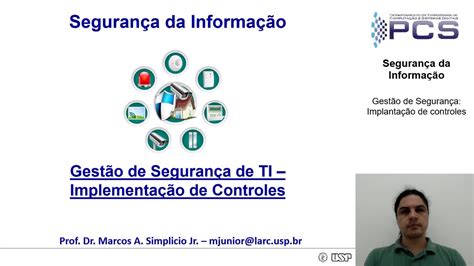 E Aulas Da Usp Segurança Da Informação Aula 9b Gestão De