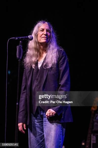 Patti Smith Performs On Stage At Sentrum Scene On June 20 2023 In