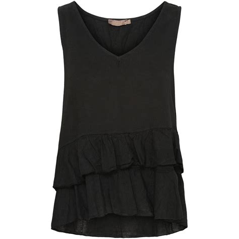 marta du chateau dame top  black