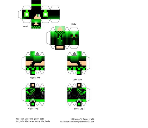 Papercraft Creeper Girl Papercraft Minecraft Skin Minecraft Porn Sex