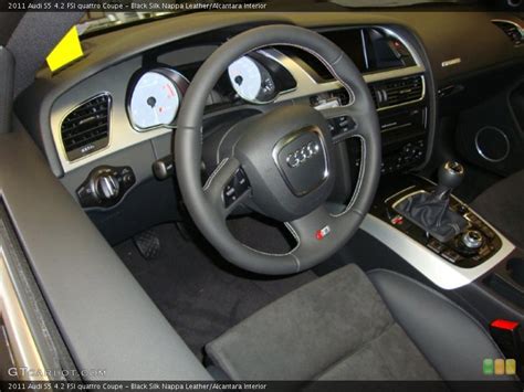 Black Silk Nappa Leatheralcantara Interior Photo For The 2011 Audi S5 42 Fsi Quattro Coupe