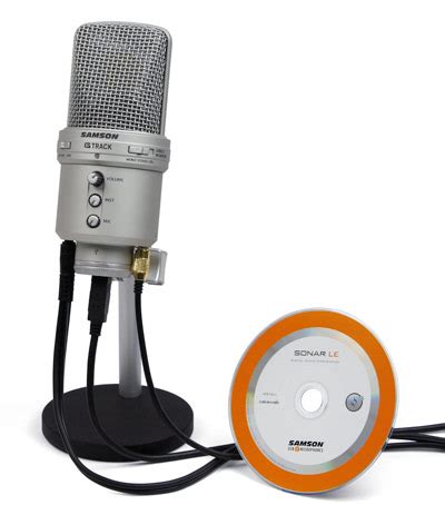 Купить Микрофон Самсон gtrack G-трек gm1u USB конденсаторный микрофон ...