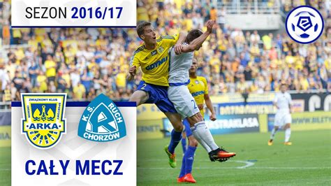 2 2 Arka Gdynia Ruch Chorzów CAŁY MECZ Ekstraklasa 2016 17 3