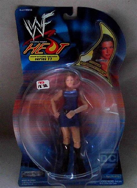 Stephanie McMahon WWE Party Diva 2001 Jakks WWF Error Figure HHH 1st ...