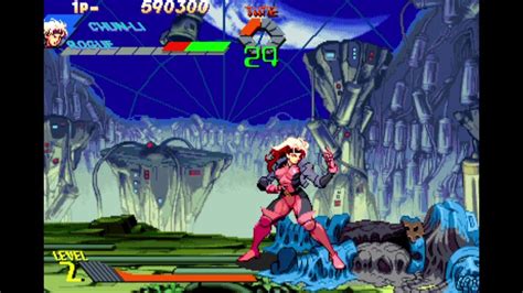 X Men Versus Street Fighter 1996 Classic Arcade Fighting Chun Li