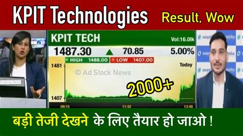 Kpit Technologies Share Latest News Results Analysis Target Kpit