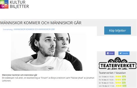 Strindbergs Intima Teater Människor kommer och människor går