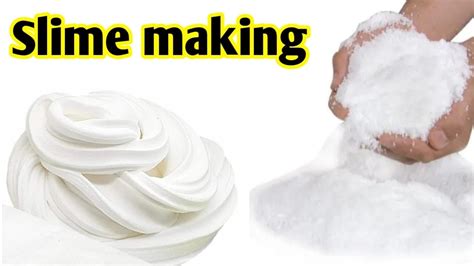 How To Make Slime Slime Kaise Banate Hain Instant Snow Slime Link