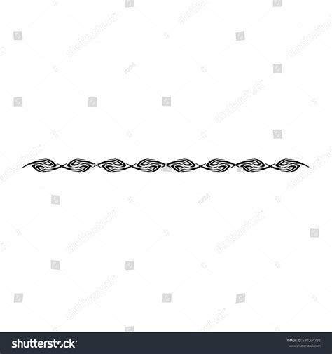 Tattoo Ribbon Design Stock Vector 530294782 - Shutterstock