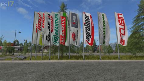 Placeable Flags Pack V 1 1 FS17 Mods