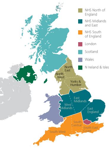 Nhs Region Map