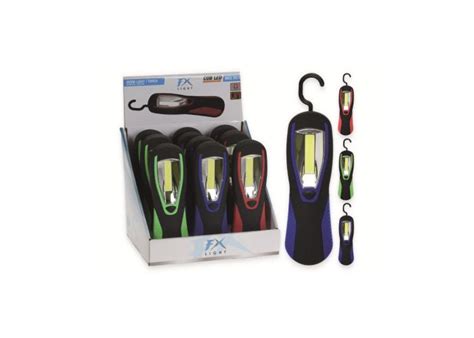 LED Lommelygte Med Krog Ass Farver