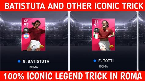 HOW TO GET ICONIC BATISTUTA AND OTHER ICONIC LEGENDS ICONIC MOMENT